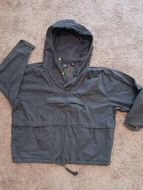 90s GAP anorak cotton hoodie wind breaker